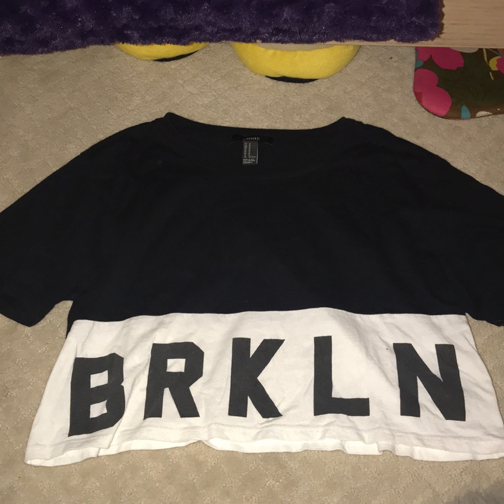 BRKLN F21 Cropped Top